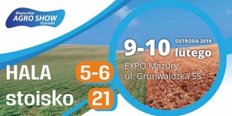 Salon de l'agriculture de Mazurie 2019 - Mazurskie Agro Show 2019 - Ostróda